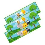 Festiko 40 Pieces Jungle Theme Water Bottle Labels ,Water Bottle Stickers, Jungle Bottle Wrappers