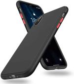 Ragro Black Hard Back Care Cover For Xiaomi Redmi Note 7