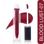 veloxveda MysticMatte Water & Smudge-Proof Lipstick | Enriched with Vitamin E & Jojoba Oil (BLOOD LUST) 5 ml