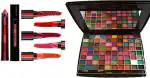 Buy Tya 80 Colors Makhmali Eyeshadow Palette With Fab5 5In1 Lipstick Matte (Set Of 2)