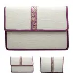 Shuban Jute Conference File Folder for Holding Documents, Important Paper for Conference, Presentation, Handling (Style-1)