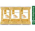 Trinetra Moong Dal 3 kg (1Kg X 3 Pack) Moong Mogar Dal