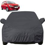 Xpress Cars Grey Taffeta Car Cover With Mirror Pockets For Hyundai Getz GLE
