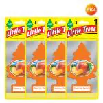 Little Trees Car Freshener - Peachy Peach (Pack of 4)
