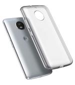 CLUBCLASSY TPU Back Case Cover Transparent Compatible for Moto e4 Plus