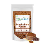 Vedahillz Natural Ashoka Bark Powder - Ashoka Chaal Powder - Saraca Indica - Terminalia Arjuna