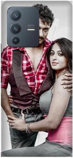 Zepboom Vivo V23 Pro 5G, V2132 Multicolor Surya, Anushka Shetty Printed Back Cover