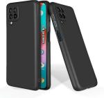 MOZETTE Back Cover for Samsung Galaxy F22 Samsung Galaxy A22 4G Samsung Galaxy M32 Samsung Galaxy M32 4G (Black, Dual Protection, Silicon, Pack of 1)