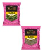 BLK Foods 450g combo | Cumin Seed (Jeera) 400g & Kasuri Methi 50g