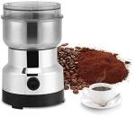 DP FASHION Stainless Steel Electric Portable Coffee Bean Grinder Home Grinding Spices Milling Ultra Fine Dry Food Powder Machine for Home Kitchen Cafe150-Watts
