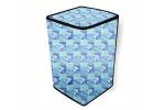 The Furnishing Tree PVC Washing Machine Cover Fully Automatic Compatible for Samsung 6.5 kg Top Load WA65M4205HV/TL Surface Pattern Blue