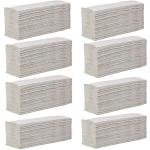 Clemmy Multifold Paper Hand Towels (M Fold)Tissue Paper,High Absorbent, Large Size Tissue, White Folded Towel Sheets, (100 PULL/PACK) | 800 Sheets | Pack Of 8
