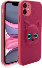 Buy Lenient Red Rubber, Silicon Back Cover For Apple Iphone 11 Online ...