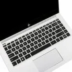 Saco Black Silicone Skin Keyboard Protector Cover for HP 14Q CS0009TU 2018 14-inch Laptop