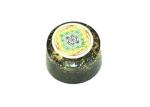Jet International Black Tourmaline Flower Of Life Orgone Tower Buster