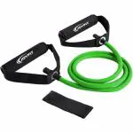 JoyFit Resistance Tube, Toning Tube with Door Anchor for Exercise, Green