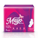 Mayo Ultima Dry XL Ultra Thin Sanitary Napkins for women, (Pack of 11) 66 Pads