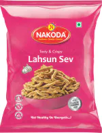 N NAKODAS LAHSUN SEV 400 GM PACK OF 2