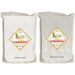 Kush Gold Combo Pack of Jowar Atta & Bajra Atta / Sorghum Flour & Pearl Millet Flour (500g Each)