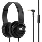 MMAK On-Ear Wired Headphone with Mic (Black)