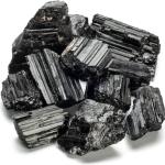 Crystal Divine Black Tourmaline Raw Stone Original For Home Decor Items Meditation & Decorative Items Chakra Healing Crystal Tourmaline Raw Crystal Stone Raw Crystal Stone Big Tourmaline Cluster 2 Pcs