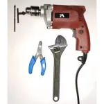 Flymoon 10mm Powerful Electric Drill Machine with Wire Cutter ,
