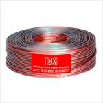 MX High Performance Transparent Speaker cable 85 WIRE = 14 AWG - 50 meters Coil - Premium Speaker Wires for Home Theater Systems, Speakers, Vehicles, Car Audio, Amplifiers, Hi-Fis, Receivers Etc.