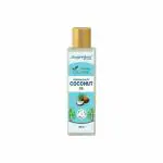Super Farm Coconut Oil (Cold Pressed) 100% Pure Un-Refined Un-Processed coconut oil For All Type of Skin & Hair Growth Free from Chemicals, Fragrances and Additives (100ml)