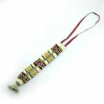 pujaNpujari Multicolor Ribbon Design Garland Mala for Photo Frames and Idols