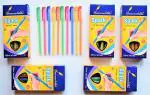 Swarnalekha Blue Plastic Extra Fine Ballpoint Pen 100 pc.