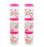 Harshpet Dishwasher Safe and Easy to Clean Plastic Grocery Container - 750 ml (pack of 6)