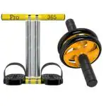 PRO365 AB Roller Wheel for Men & Women With Tummy Trimmer for Belly Fat Combo Home Gym Equipment