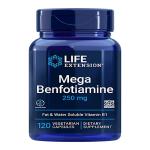 Life Extension Mega Benfotiamine, 250 mg, 120 vegetarian capsules