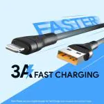 Amkette PowerPro iPhone Fast Charging Cable, USB to 8-Pin Fast Charging