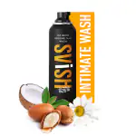 Svish On The Go Zero Fragrance Intimate Hygiene Wash for men, Dermatologically tested , intimate Wash Prevents Dryness, Itchiness And Irritation, Balances PH, Paraben Free, Pack of ( 2 x 75ML )