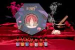 Ray Wellness Ayurvedic Chakra oil gift set used over face for Radiant Skin, single drop of oil can be used to inhale ( Combo Pack of 7- 15ml each )