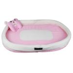 Kiddie Fun Baby Mattress with Mosquito Net and Bumper Guard 94x54x52 Cm