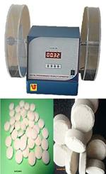 Lab Junction Friability Apparatus, Digital Friability Test Apparatus (Double Wheel) as per Quality Standards of Pharmacopea. ,!