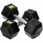 Yash Fitness 75 KG HEX DUMBBELL Fixed Weight Dumbbell (15 kg)