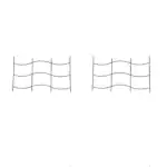 GARDEN KING Metal Fence (Set of 2 PCs)