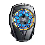 Bestor Gaming Phone Cooler, Built-in Battery with 3 Fan Modes, Wireless Charging and RGB Lights for iPhone, Smartphones from - Advanced Cooling & Charging, with Long Battery Life