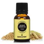 Earth N Pure Wheat Germ Carrier Oil 100% Cold-Pressed, Natural, Unrefined, Therapeutic Grade With Glass Dropper - Perfect Solution for Skincare (15 Ml)