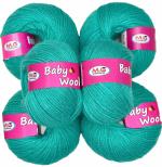 M.G Enterprise Wool Yarn, Premium cuantao Multi Violet Pack of 6 pc 25 gm each