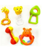 yunicron Max Baby Musical Rattle - 5 pcs Freeoffer