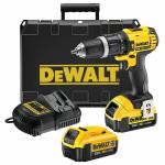 Dewalt 18 V Plastic Reversible Drill Machine with Batteries