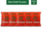 Goshudh Lal Mirch Powder 1250 g (250g X 5 Pack) Red Chilli Powder