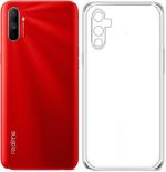 CarryWrap Back Cover for Realme C3 (Transparent, Camera Bump Protector, Pack of: 1)