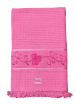 TERRY RETAIL Cotton Bath Towel (Pack of 1, Pink )