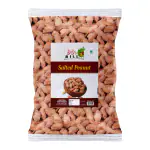 90's MILL Snack Namkeen Peanut Roasted Peanut Salted | Moongphali Salted Peanuts | Himalayan Pink Salt/Sendha Namak Wali Mungfali Moongfali | Fast Vrat Upwaas Navratri Snack-1Kg*1Pack