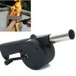 KATHIYAWADI BBQ Air Blower Fan Tool for Outdoor Camping Picnic Charcoal Grill